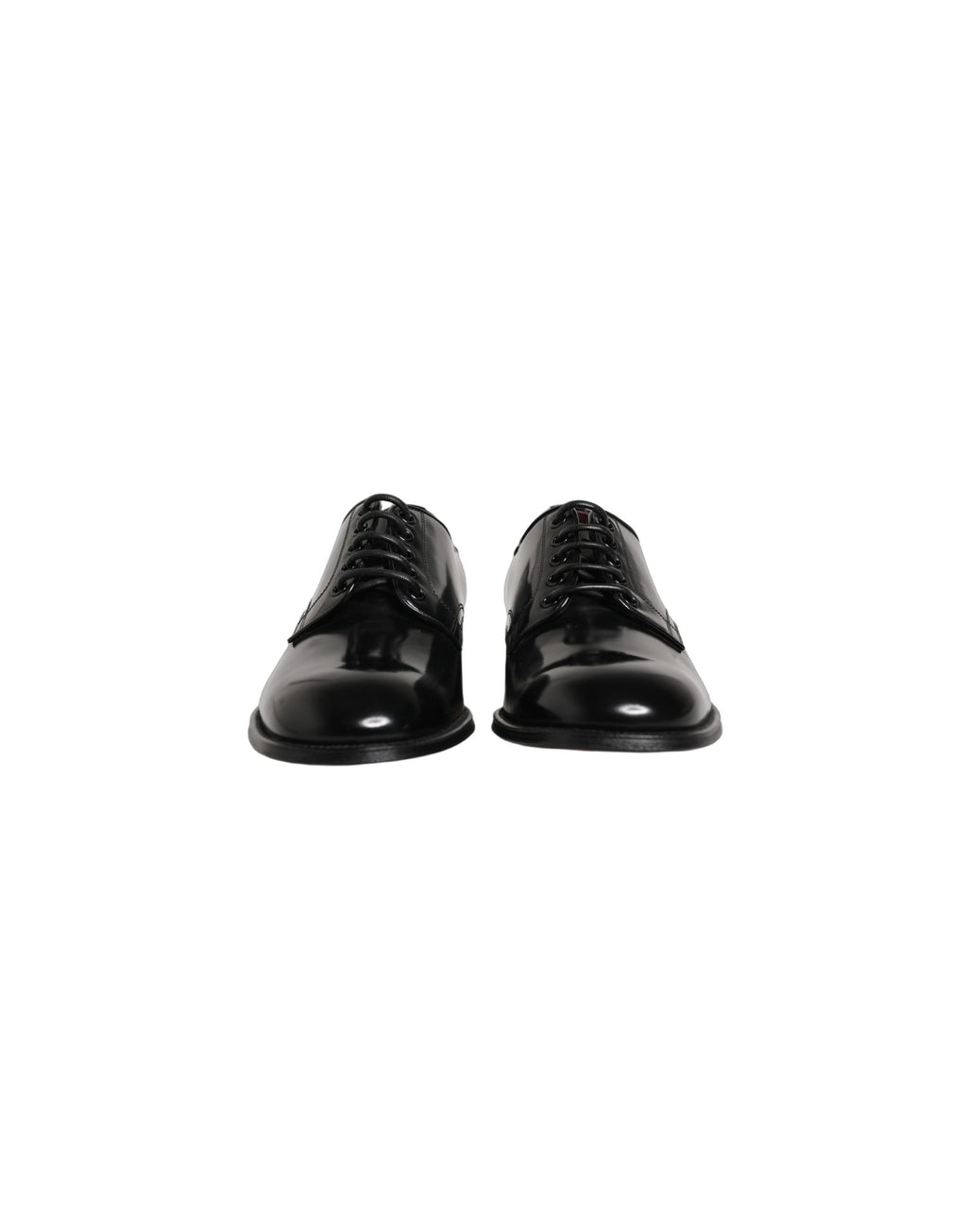 Dolce & Gabbana Schwarze Derby-Schuhe aus Kalbsleder für Herren