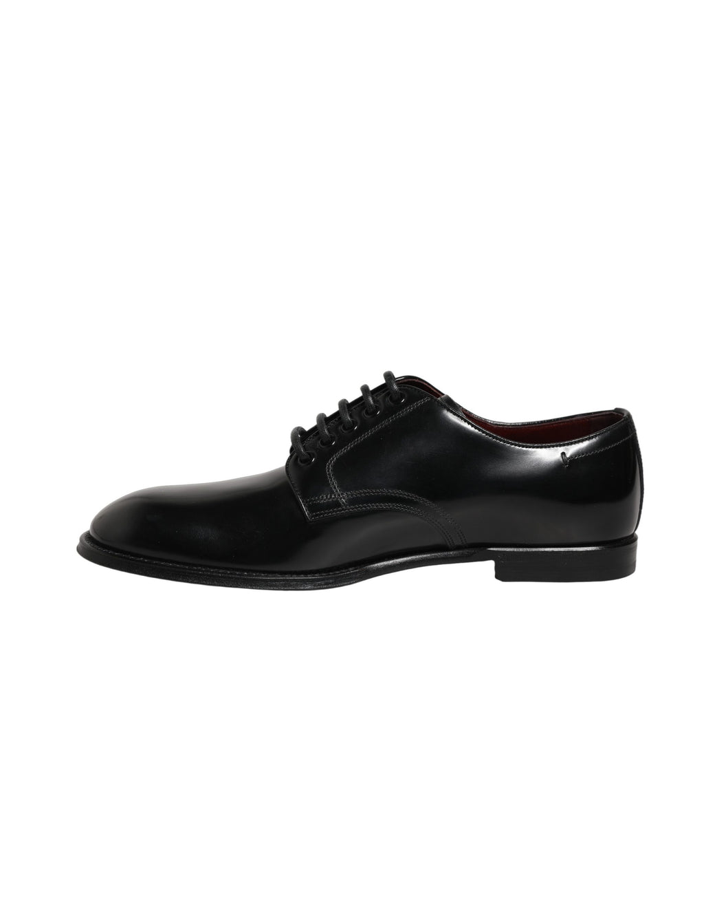 Dolce & Gabbana Schwarze Derby-Schuhe aus Kalbsleder für Herren
