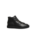 Dolce & Gabbana Schwarze Leder Schnür-Stiefeletten für Herren