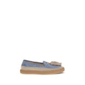 Fratelli Rossetti Blaue Kalbsleder Bos Taurus Slipper-Loafer