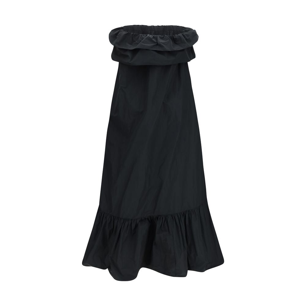 Saint Laurent Schwarzes Freizeitkleid aus Polyester
