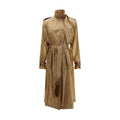 Saint Laurent Beige Polyamid-Trenchcoat