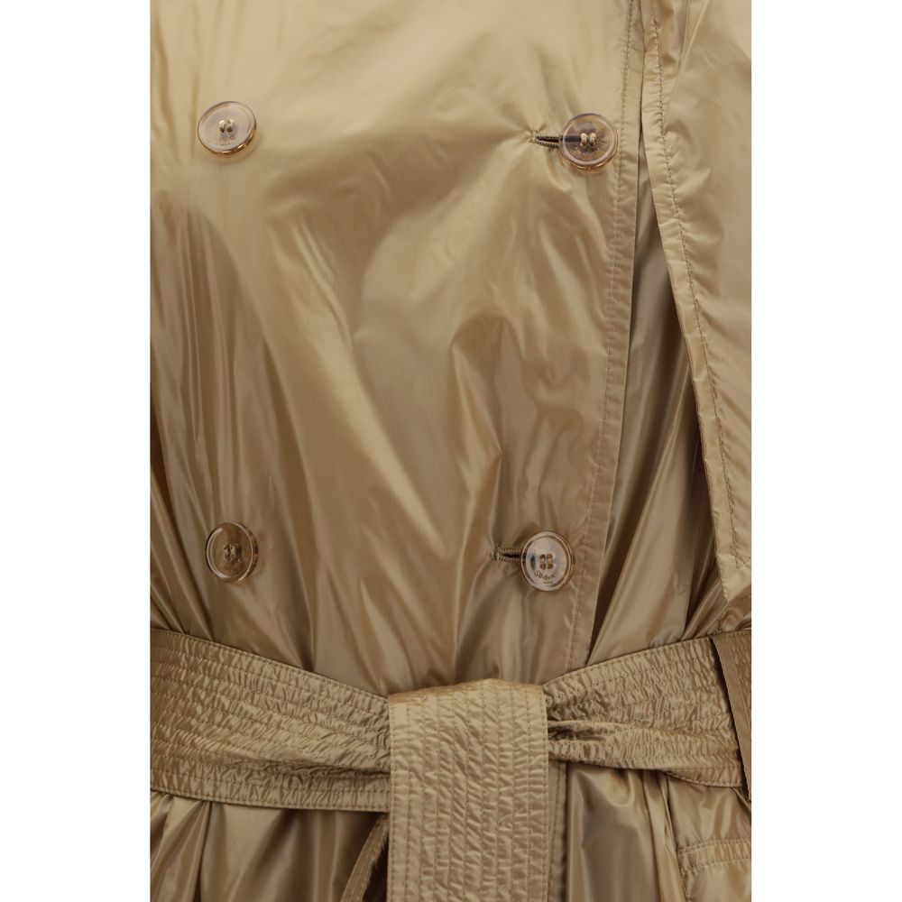 Saint Laurent Beige Polyamid-Trenchcoat