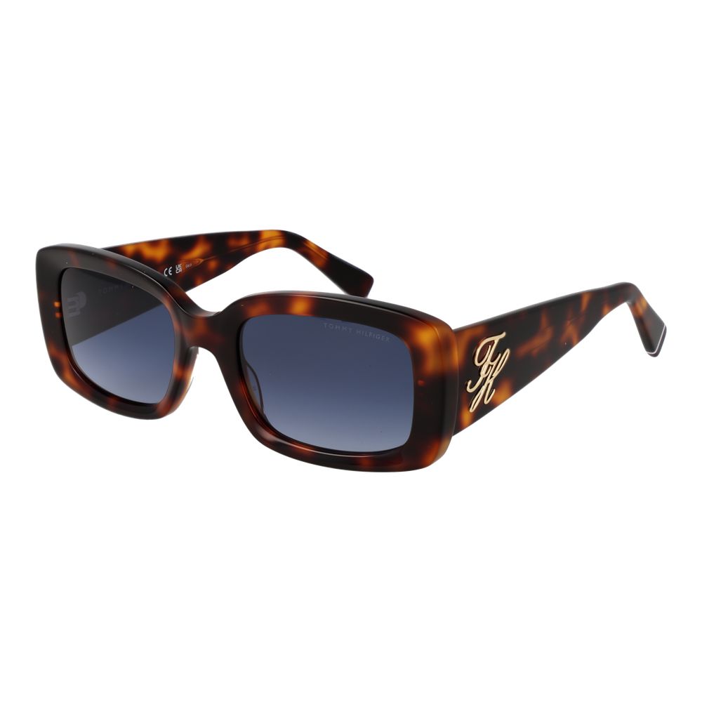 Tommy Hilfiger Braune Sonnenbrille aus Acetat