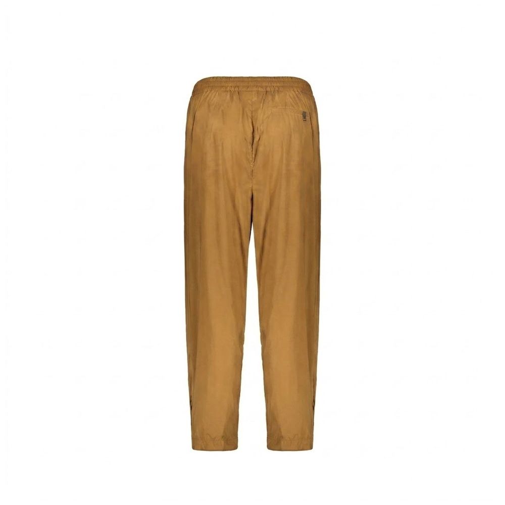 Herno Braune Freizeithose aus Elasthan
