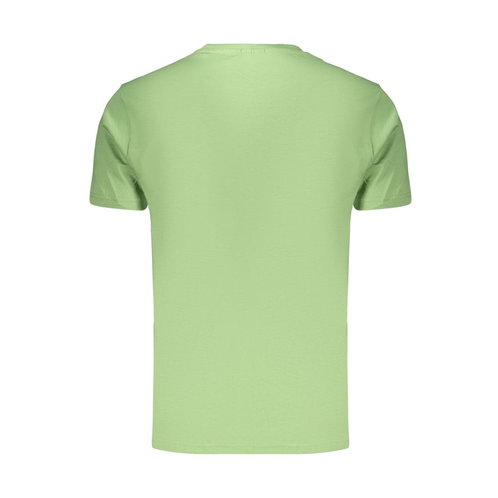 Coveri Moving Herren-T-Shirt aus Verde-Baumwolle