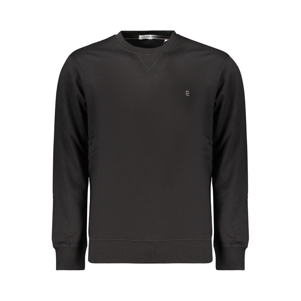 Coveri Moving Schwarzer Baumwoll-Sweatshirt