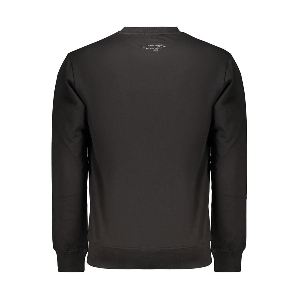 Coveri Moving Schwarzer Baumwoll-Sweatshirt