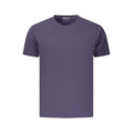 Coveri Moving Blaues Baumwoll-T-Shirt für Herren