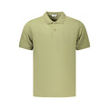 Coveri Moving Grünes Herren-Poloshirt aus Baumwolle