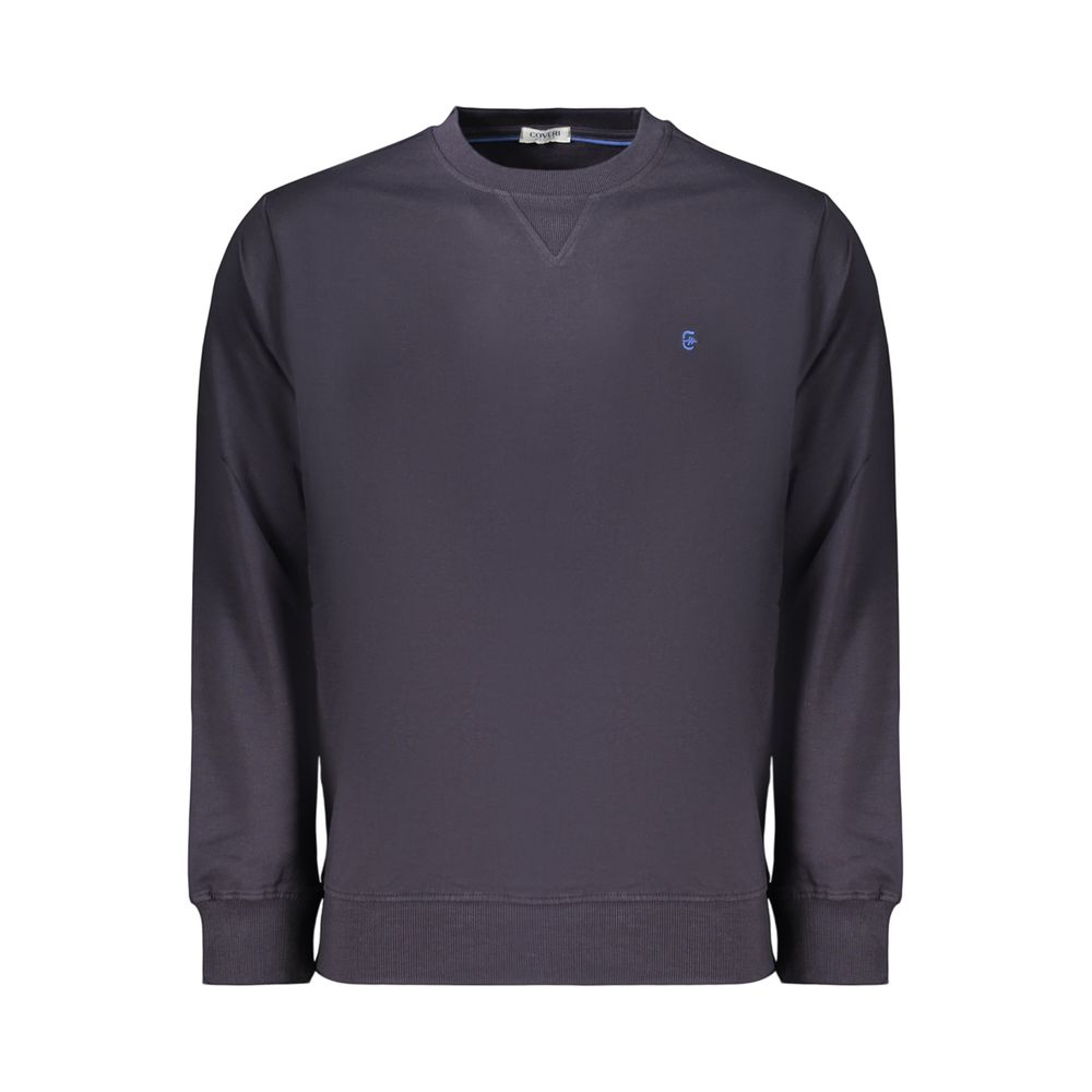 Coveri Moving Blaues Baumwoll-Sweatshirt für Herren