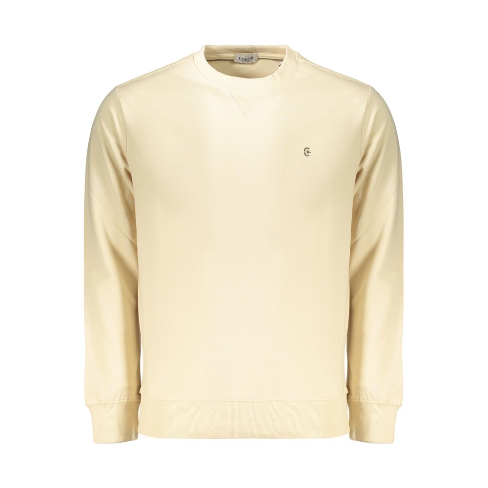 Coveri Moving Beige Baumwoll-Sweatshirt für Herren