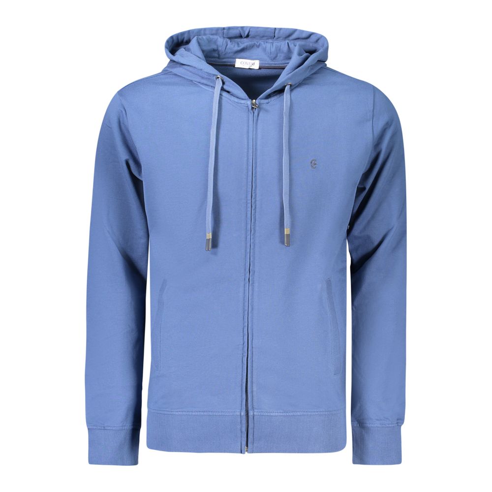 Coveri Moving Blauer Baumwoll-Sweatshirt