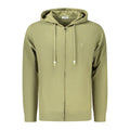 Coveri Moving Herren-Hoodie aus Baumwolle in Verde