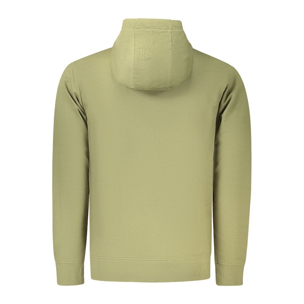 Coveri Moving Herren-Hoodie aus Baumwolle in Verde