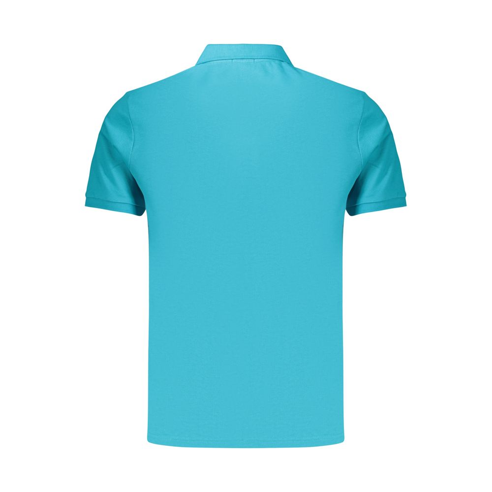 Coveri Moving Azzurro Baumwoll-Poloshirt für Herren