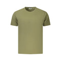 Coveri Moving Verde Baumwoll-T-Shirt für Herren