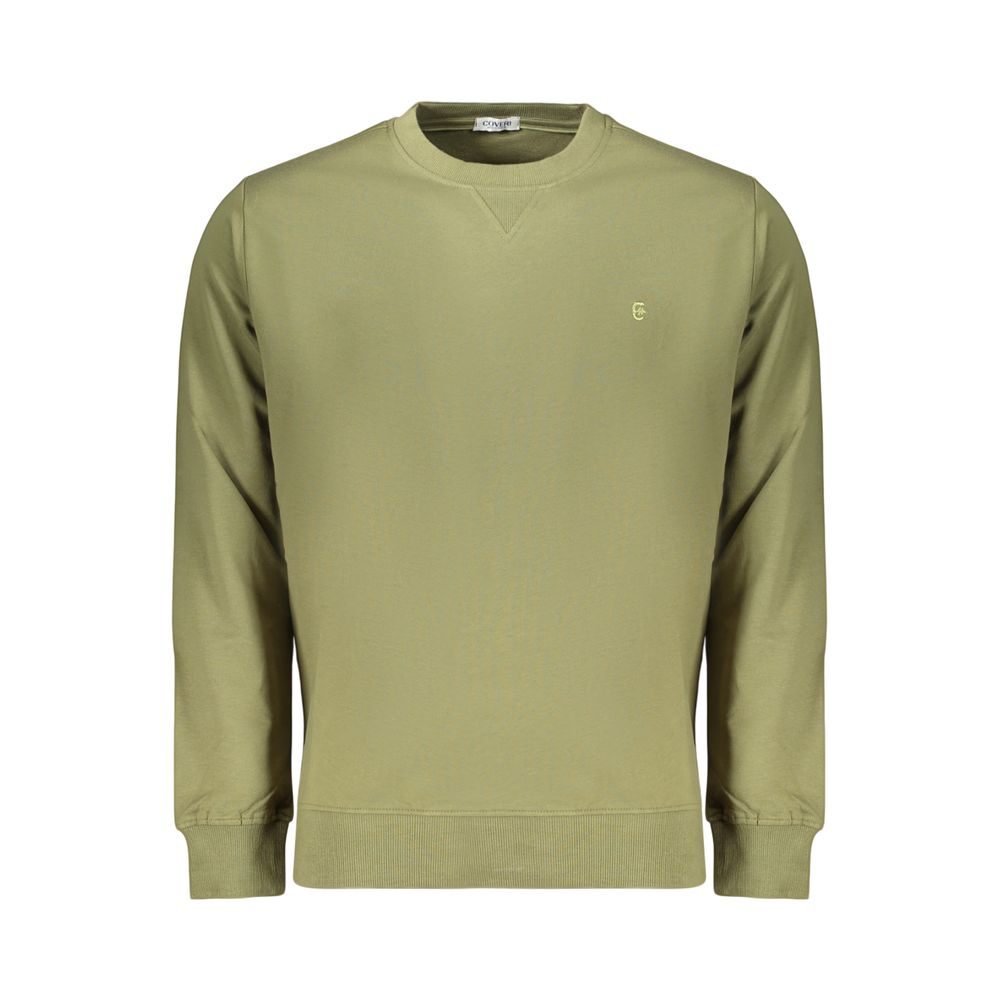 Coveri Moving Verde Baumwoll-Sweatshirt für Herren