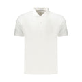 Coveri Moving Bianco Baumwoll-Poloshirt für Herren