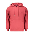 Marina Yachting Rotes Herren-Sweatshirt aus Baumwolle