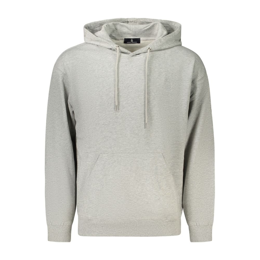 Marina Yachting Graues Baumwoll-Sweatshirt für Herren