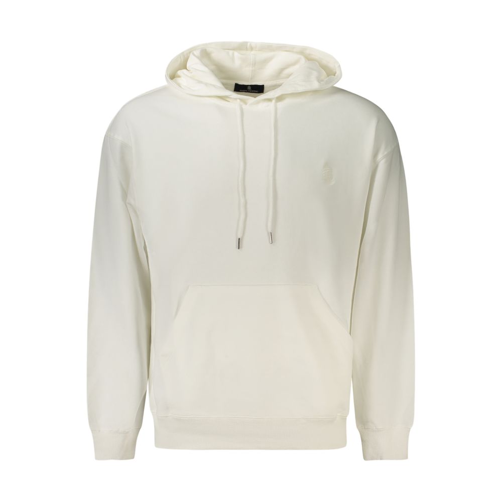 Marina Yachting Weißes Herren-Sweatshirt aus Baumwolle