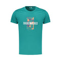 Bikkembergs Herren-T-Shirt aus Verde-Baumwolle