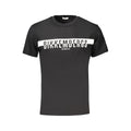 Bikkembergs Schwarzes Baumwoll-T-Shirt für Herren