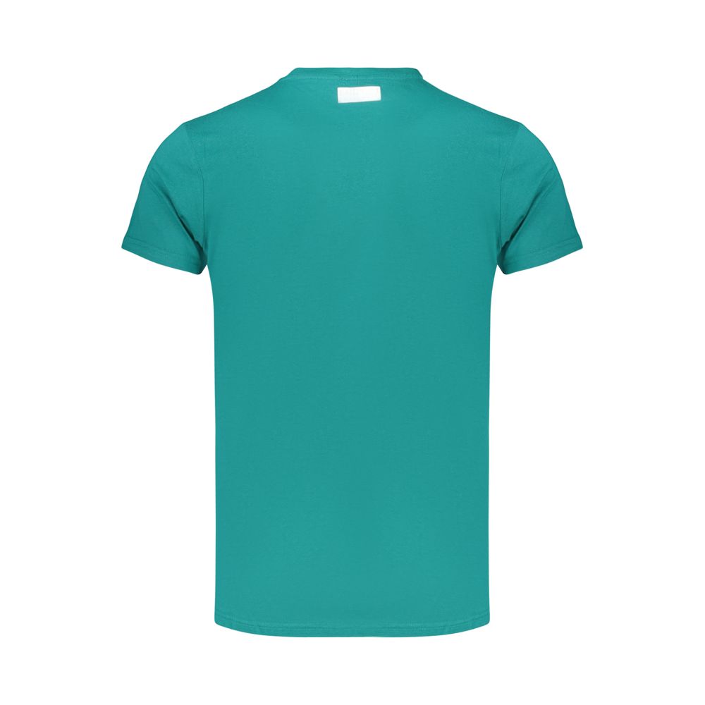 Bikkembergs Herren-T-Shirt aus Verde-Baumwolle