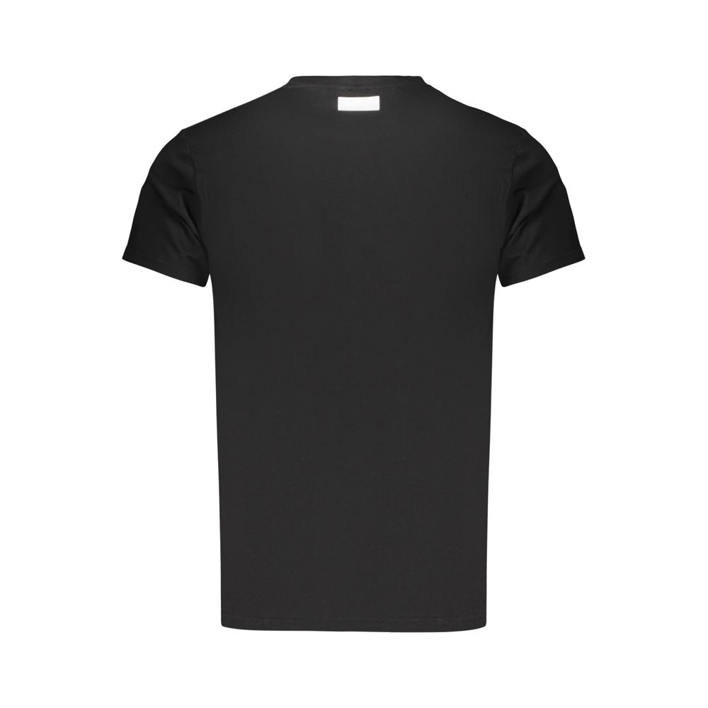 Bikkembergs Schwarzes Baumwoll-T-Shirt für Herren
