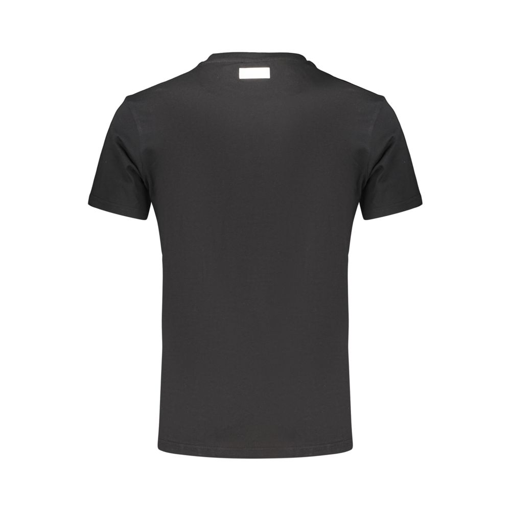 Bikkembergs Schwarzes Baumwoll-T-Shirt für Herren