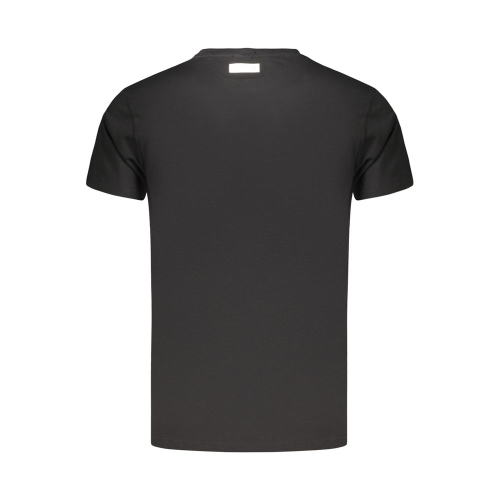 Bikkembergs Schwarzes Baumwoll-T-Shirt für Herren