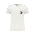 Bikkembergs Weißes Herren-T-Shirt aus Baumwolle