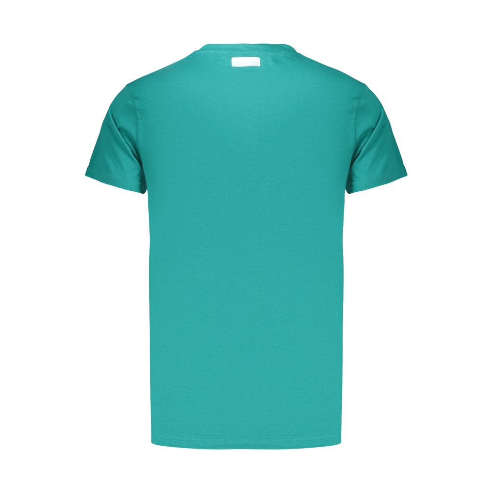 Bikkembergs Grünes Baumwoll-T-Shirt für Herren