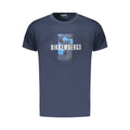 Bikkembergs Blu Baumwoll-T-Shirt für Herren