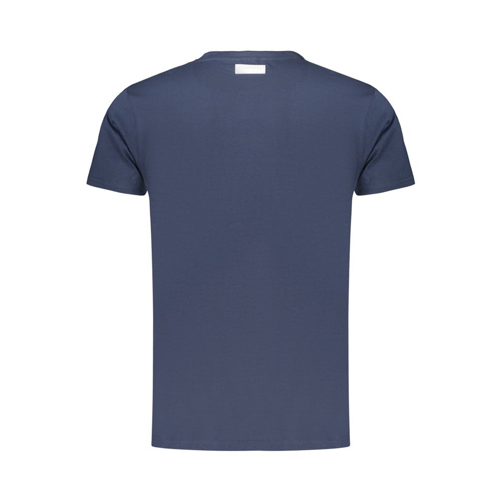 Bikkembergs Blu Baumwoll-T-Shirt für Herren