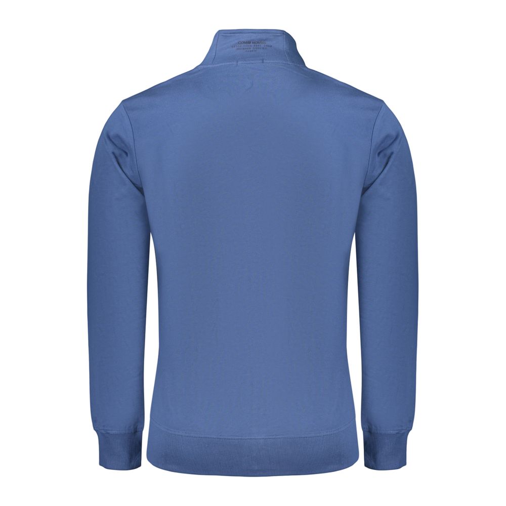 Coveri Moving Blaues Baumwoll-Sweatshirt für Herren
