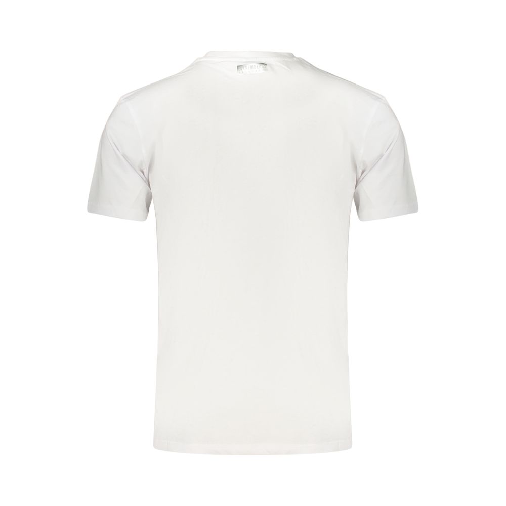Bikkembergs Bianco Baumwoll-T-Shirt für Herren