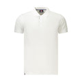 Norway 1963 Weißes Herren-Poloshirt aus Baumwolle