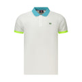 Norway 1963 Bianco Baumwoll-Poloshirt für Herren