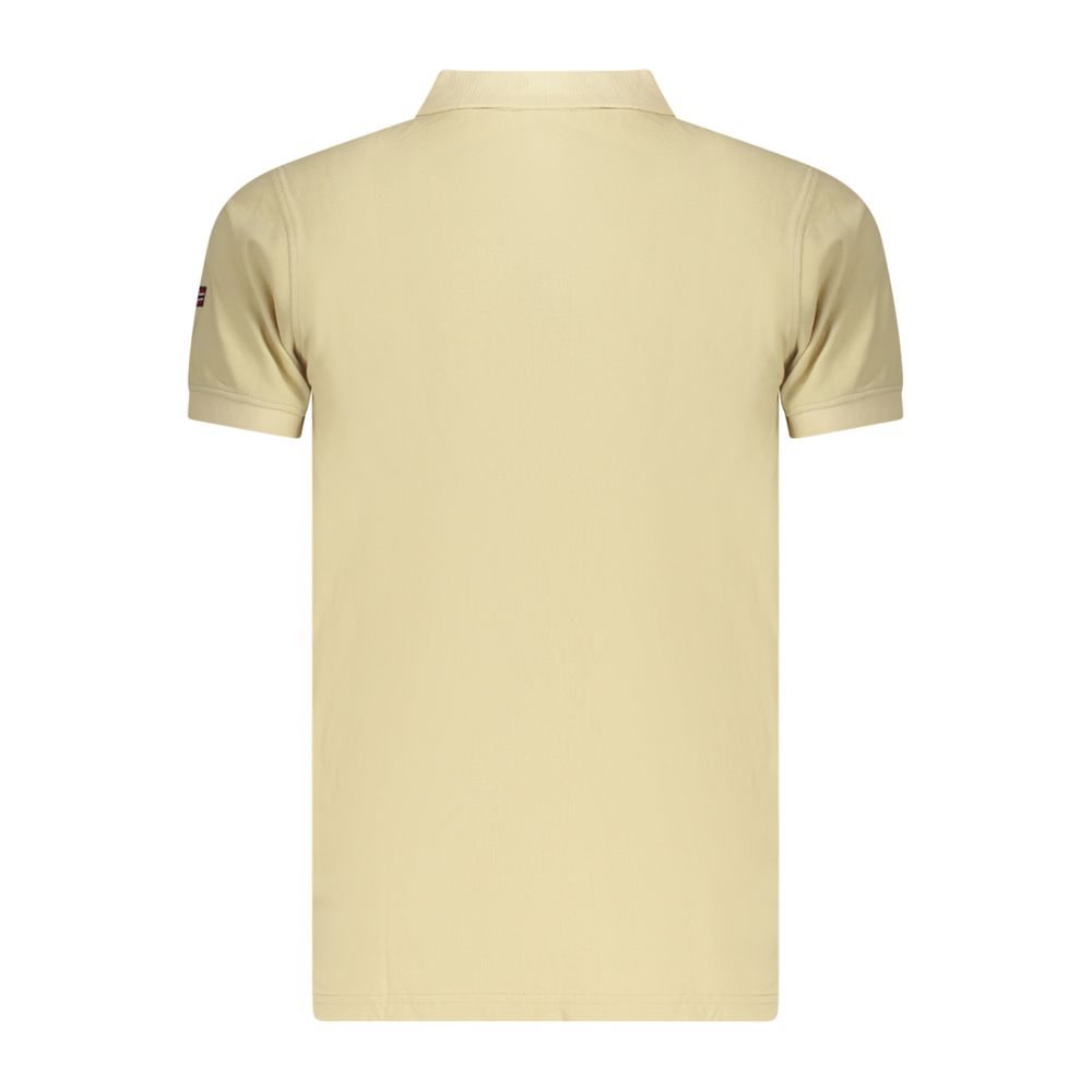 Norway 1963 Beige Baumwoll-Poloshirt für Herren