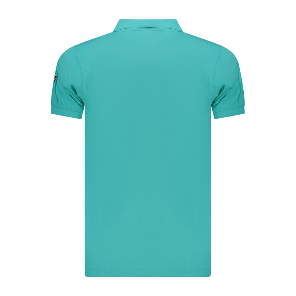 Norway 1963 Azzurro Baumwoll-Poloshirt für Herren