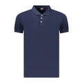 Norway 1963 Blaues Baumwoll-Poloshirt für Herren