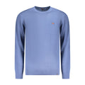 Norway 1963 Herrenhemd aus blauer Baumwolle