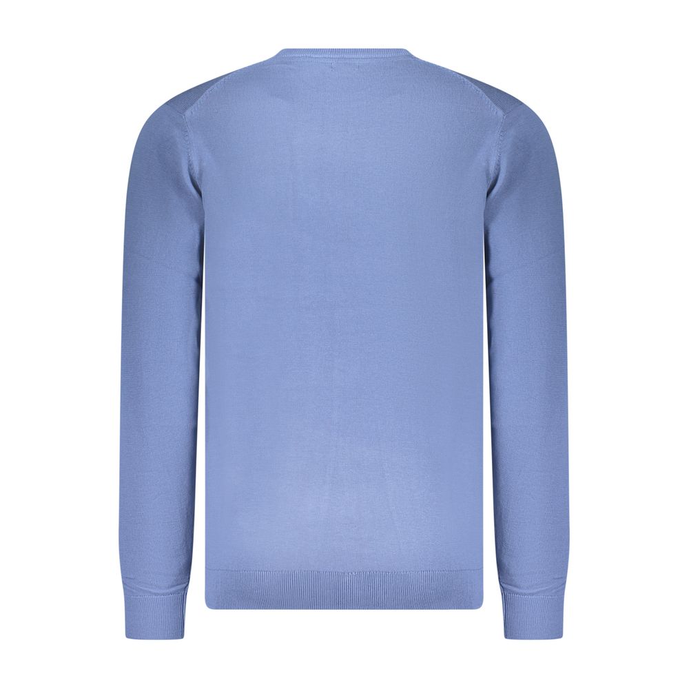 Norway 1963 Herrenhemd aus blauer Baumwolle