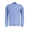Norway 1963 Herrenhemd aus blauer Baumwolle