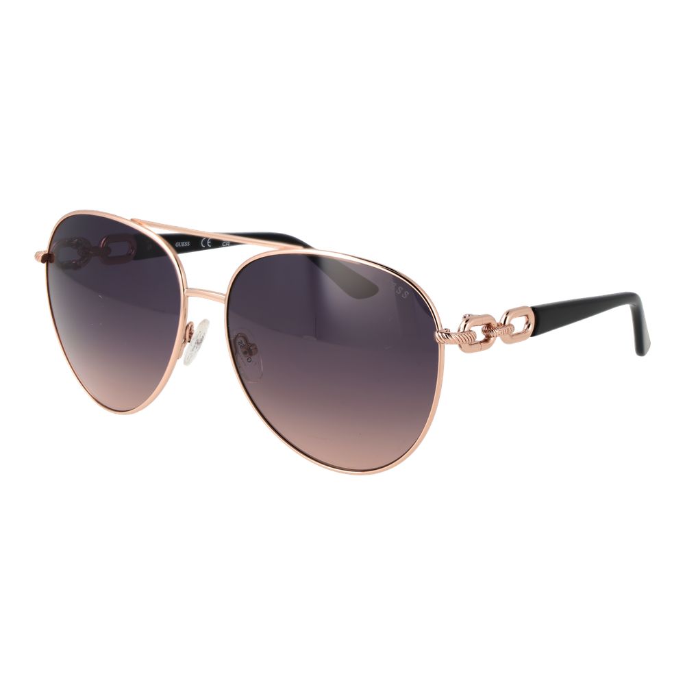 Guess Sonnenbrille aus Roségold-Metall