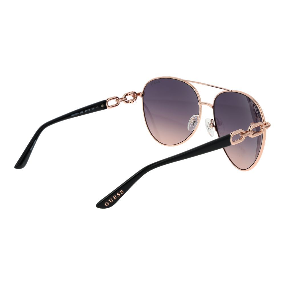 Guess Sonnenbrille aus Roségold-Metall