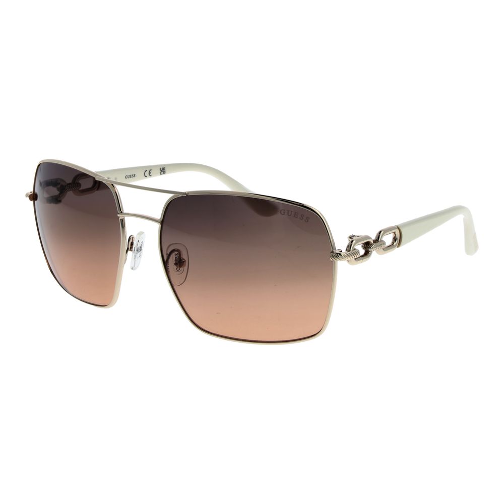 Guess Sonnenbrille aus Goldmetall