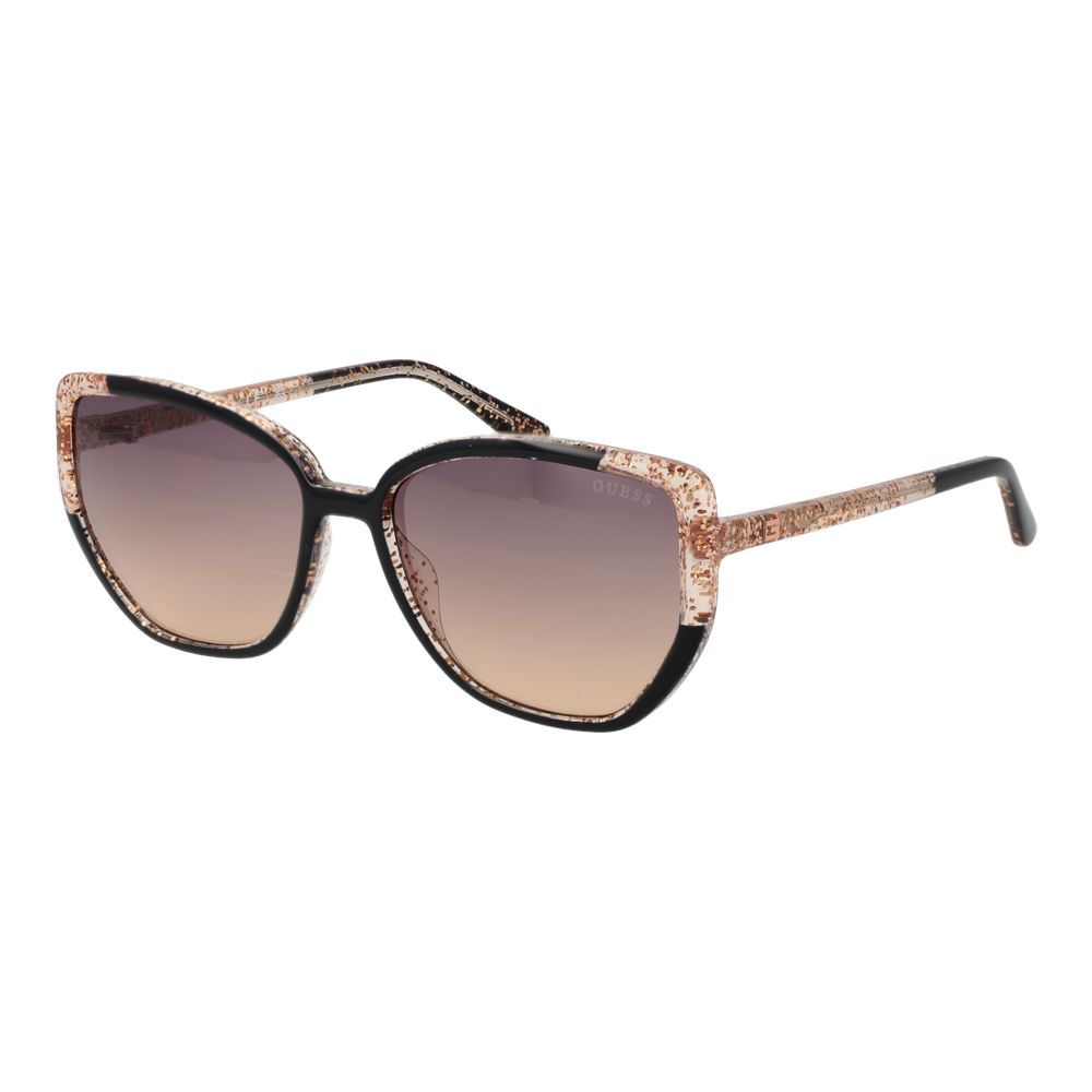 Guess Schwarze Sonnenbrille aus Kunststoff